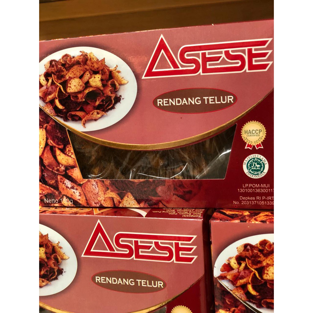 

Rendang Telur - Asese