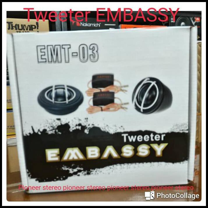 Promo Terbatas Tweeter Embassy + Crossover Tweeter