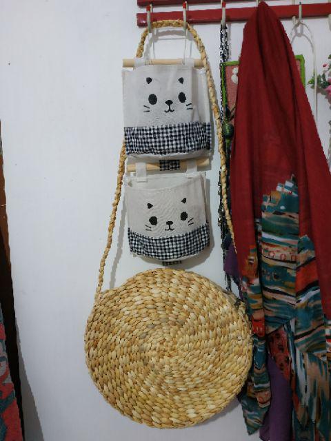 Tas Eceng Bulat Besar Termurah