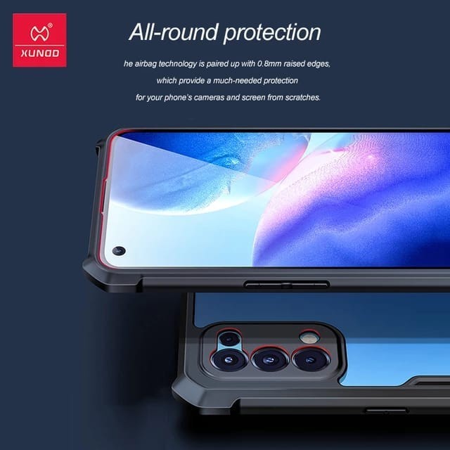 CASE FUSION ARMOR SHOCKPROOF OPPO RENO 5 SOFTCASE - FA