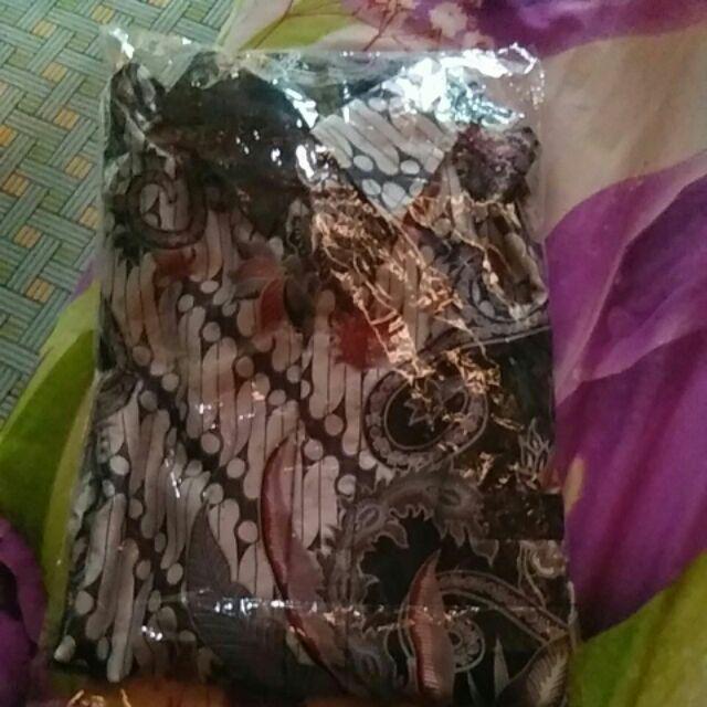 Kemeja Batik Semi Sutra Silky Berfuring Premium Fashion Pria Songket Halus Jatuh Terlaris Di  Shopee