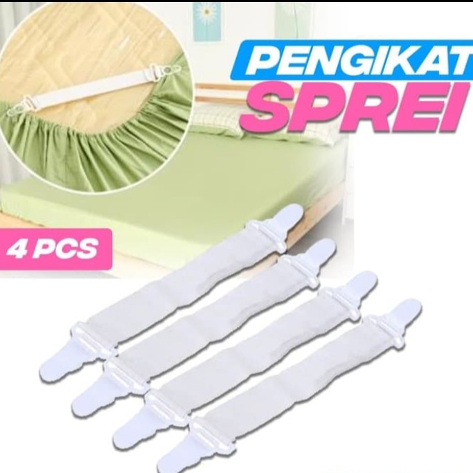 4PCS Tali Pengikat Sprei Karet Tali Kasur - Tali Pengait Kasur