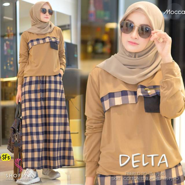 Delta gamis set modern