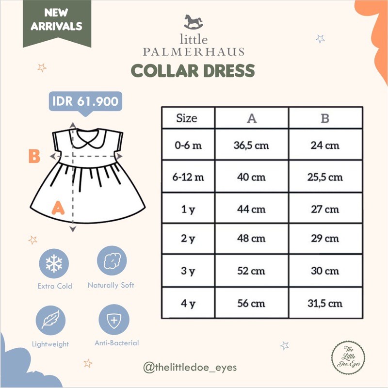 little Palmerhaus Collar Dress