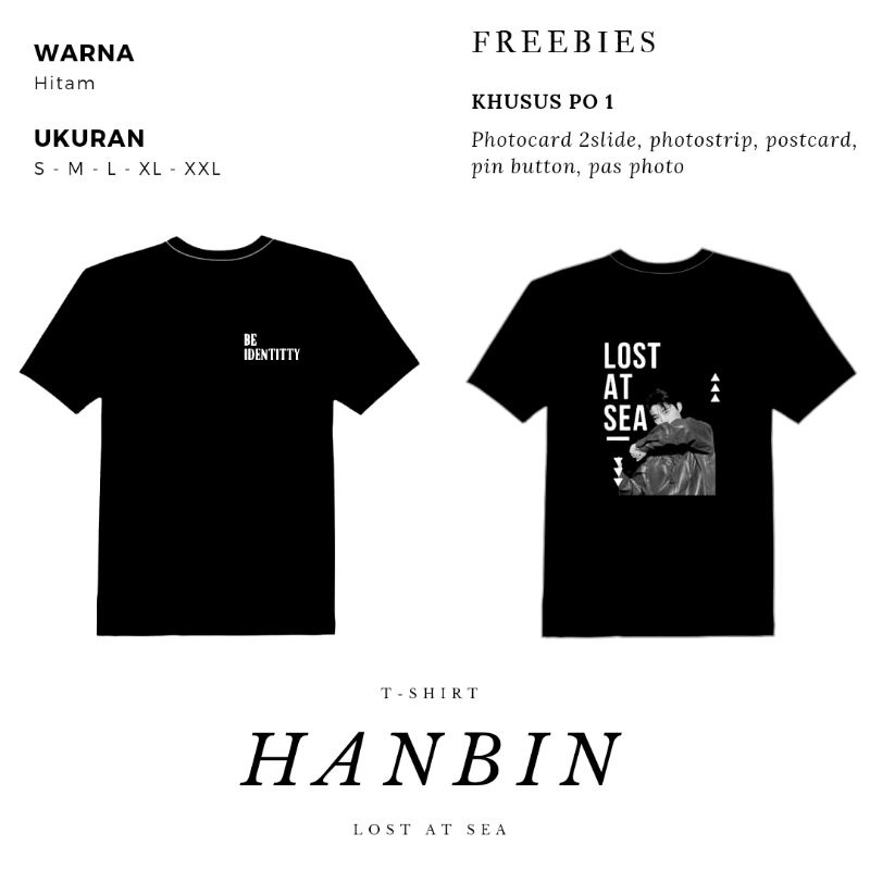 T-shirt Hanbin Lost at Sea