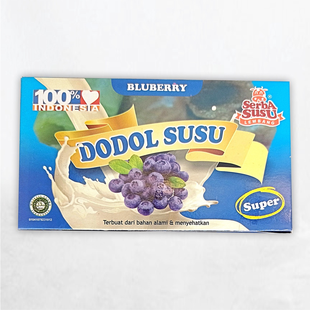 

Makanan Cemilan - Dodol Susu Blueberry - Serba Susu Lembang