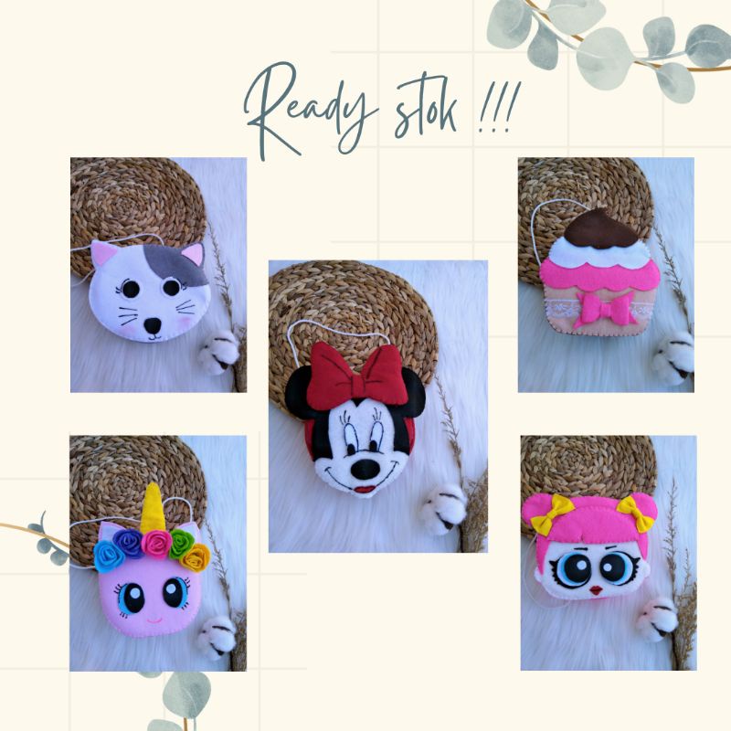 READY STOCK  SIAPKIRIM TAS SLEMPANG ANAK, TAS OOTD, TAS KEKINIAN, HADIAH ANAK, TAS LEBARAN ANAK, TAS