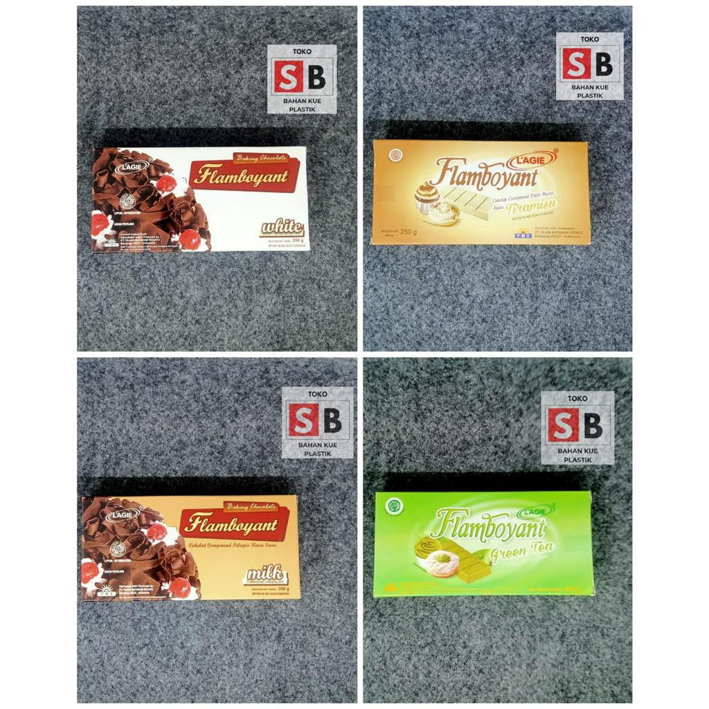 

L'GIE FLAMBOYAN COKLAT 250GR/FLAMBOYAN LAGIE CHOCOLATE COUMPUND 250GR