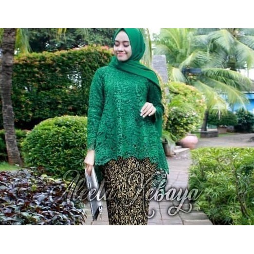 Jual Cuma Atasan Saja Atasan Kebaya Brokat Modern Pesta Kondangan