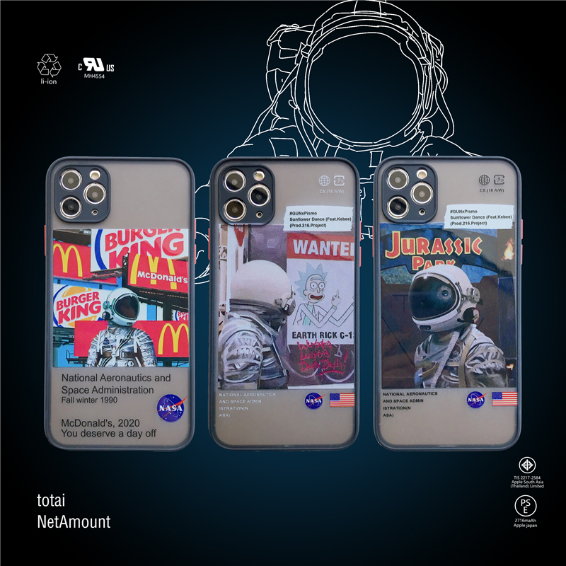 NASA Space Case IPhone 11Pro Max X XS Max XR 7 8 Plus 6s 6 Luxury Clear