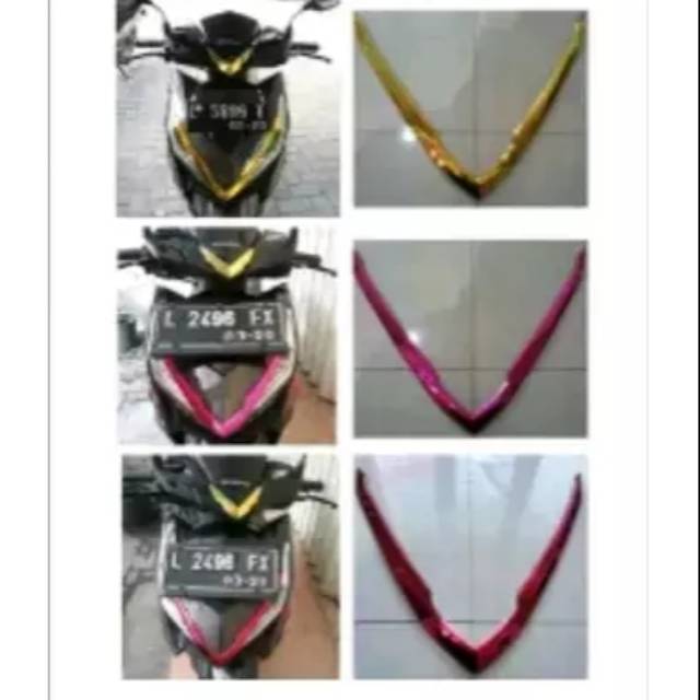 Garnis list lampu depan vario 150 - vario 125 led