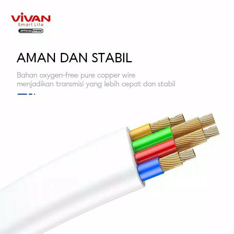 Vivan SL200S Charging Cable for Lighting Devices 200cm