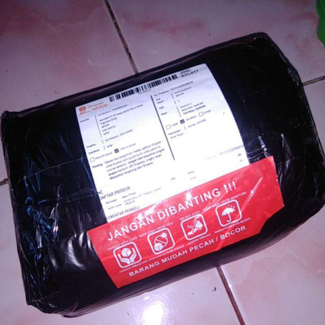 Sendok Garpu Hitam/bening Set Wrapping Hygienist Premium