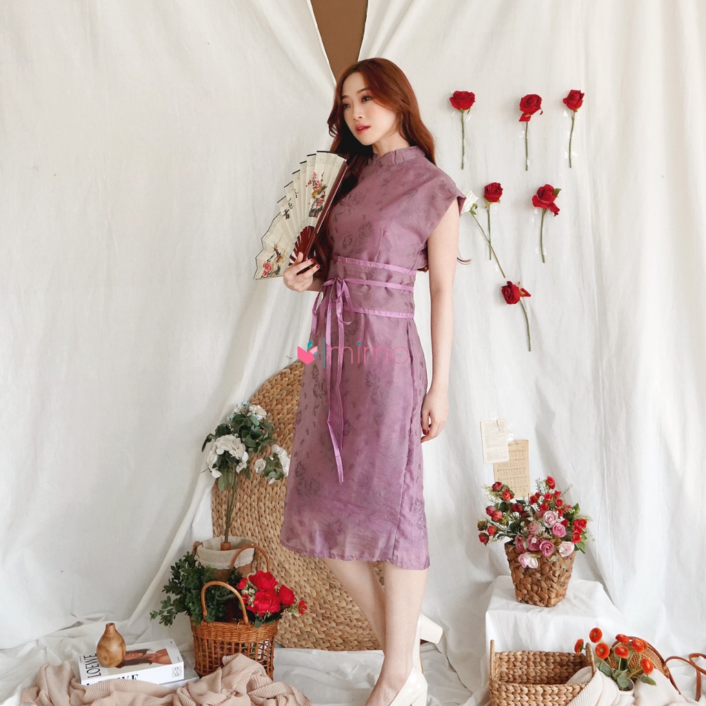 Simple Choengsam Dress