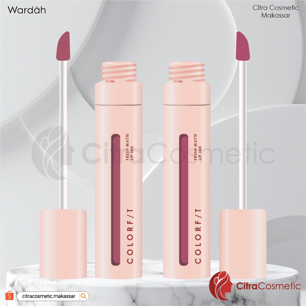 Wardah Colorfit Fresh Matte Lip Series