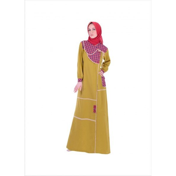 Ready stok gamis premium HAIHAI GM 12|GM 12 gamis dewasa HAIHAI