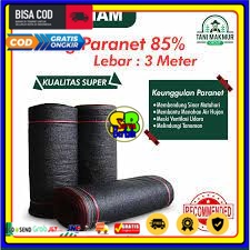 Paranet Import 85-90% Shading Net/Jaring Tanaman/Jaring Peneduh Tanaman/Jaring Anti Sinar Matahari