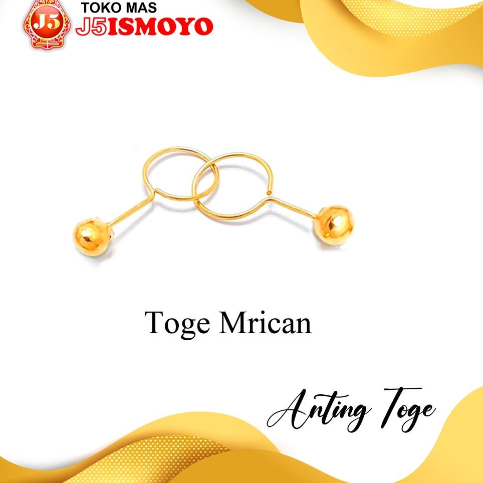 Penjualan Terbanyak.. Anting Emas Toge Berat Super Ringan - GD J5 Ismoyo
