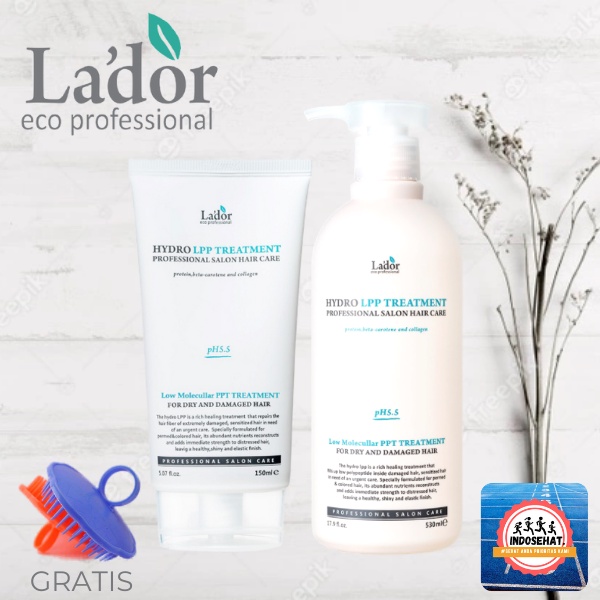 LADOR Hydro LPP Treatment Conditioner - Kondisioner Perawatan Pelembut Rambut Rusak Kering Bercabang