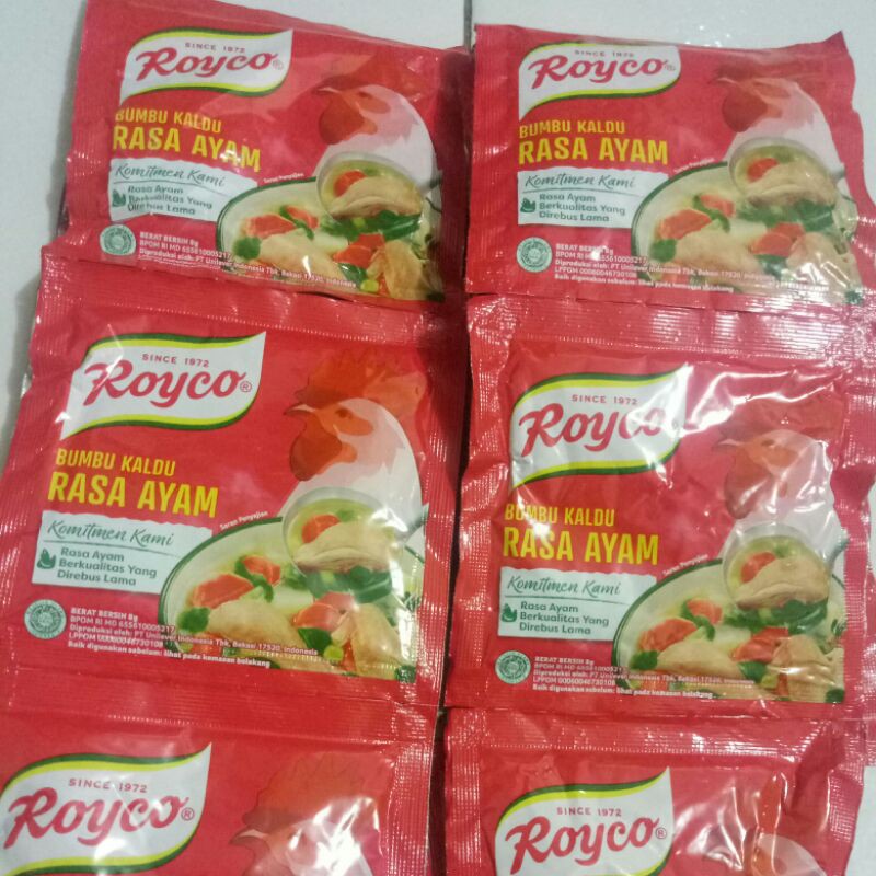 

Royko sachet 1renceng isi 12pcs