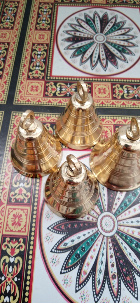 Bel Lonceng Kuningan Lengkap  / Brass Doorbell  Antiques