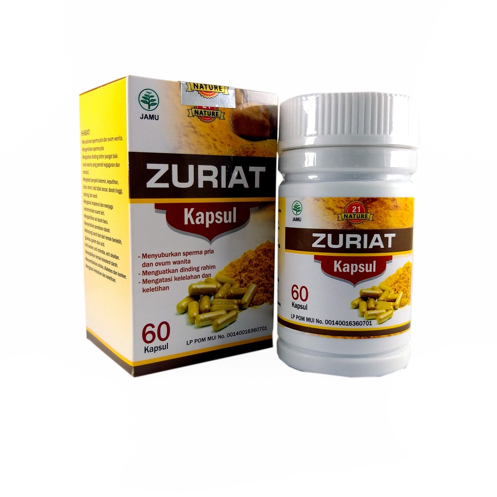 Zuriat kapsul herbal 21