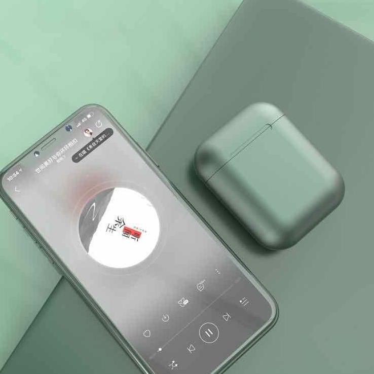 MIISOO i12 PRO METAL TWS Earphone IZIN POSTEL TRUE Wireless STEREO Bluetooth HiFi 