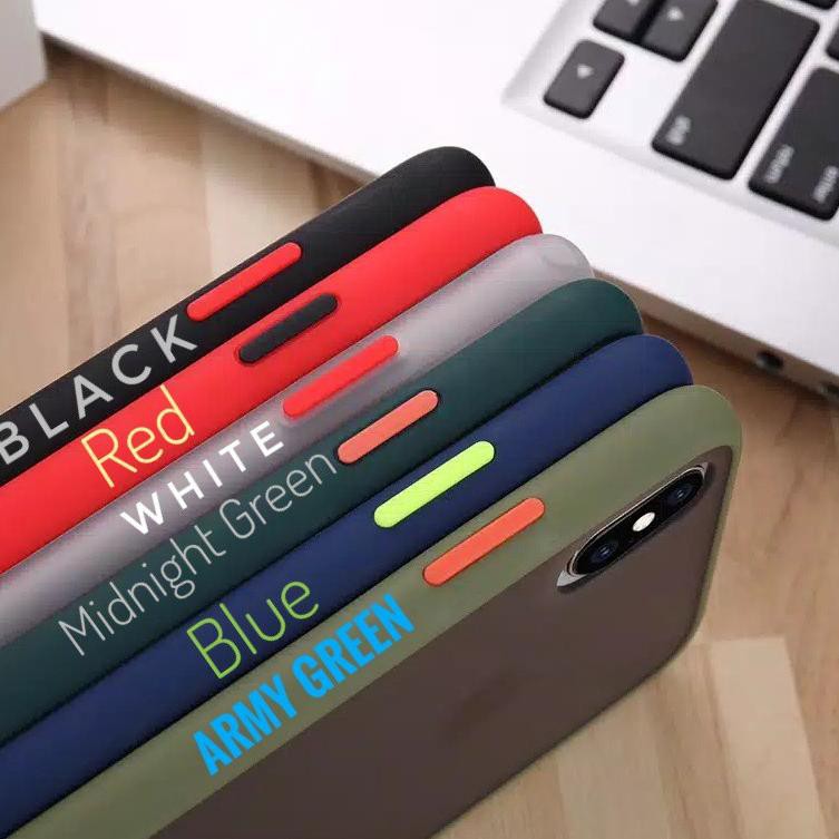 [MBN.15Jl21e] Fuze Frosted Asus Zenfone Max M2 ZBL X01AD / Max Pro M2 ZBL X01BDA Bumper Case Aero Ma