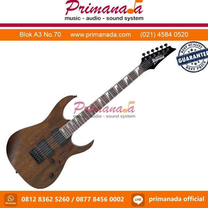 Ibanez Gio Grg121 Dx Wnf Gitar Listrik Original Walnut