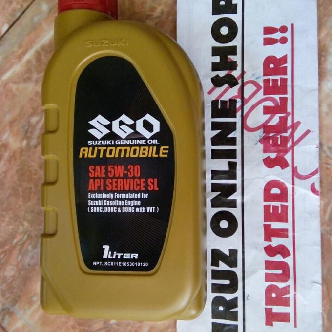 TERMURAH SUZUKI OLI SUZUKI SGO MESIN 5W-30 SWIFT SPLASH ERTIGA SX4