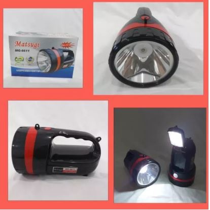 Matsugi 6611 Lampu Meja Dan Senter LED Tahan Lama Super Terang