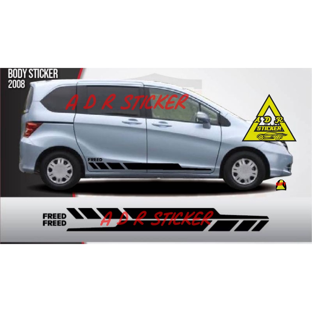 STICKER HONDA FREED CUTING STICKER STIKER MOBIL HONDA FREED