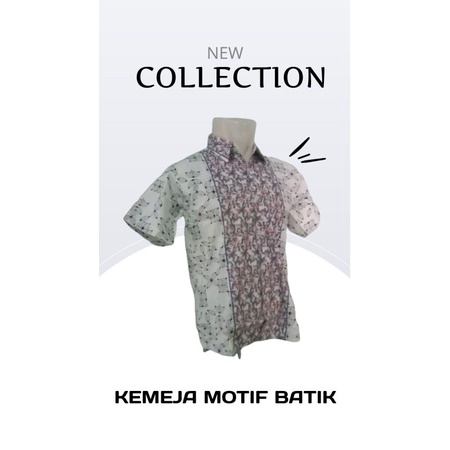 KEMEJA BATIK PRIA PUTIH