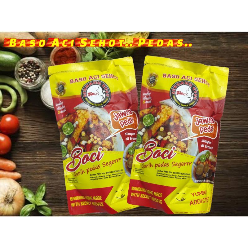 

Baso Aci BoCi sehot khas bandung jawara pedessss READY MEDAN