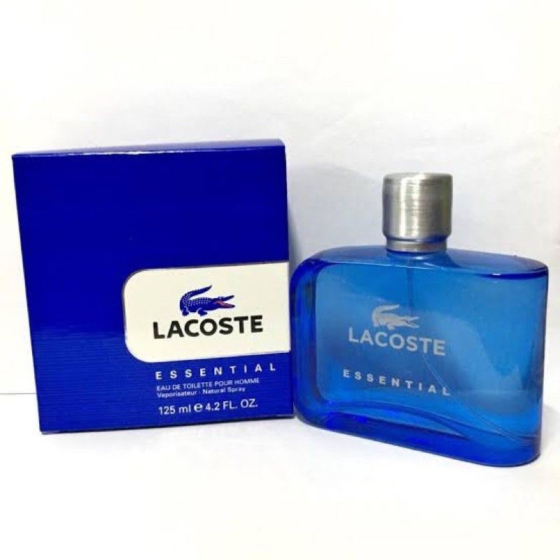 [BISA COD] Lacoste Essential Sport men EDT Parfum Pria [125 mL] Original singapore