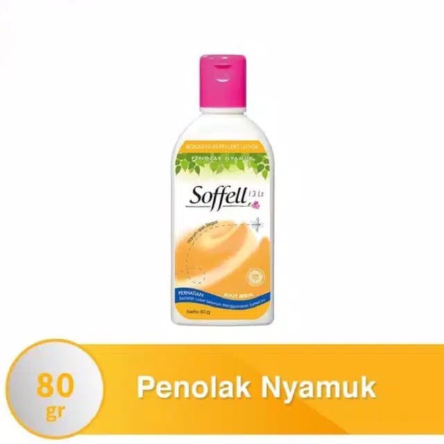 SOFFEL LOTION PENOLAK NYAMUK 60 GR ~ ORIGINAL 100%