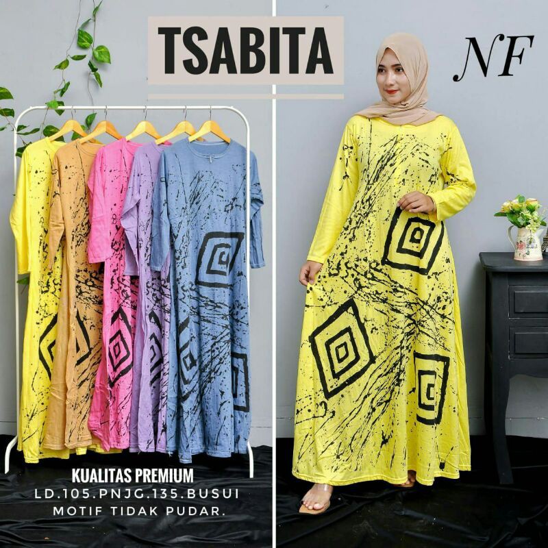 GAMIS KAOS TSABITA-GAMIS BUSUI -BUMIL-KUALITAS PREMIUM-HARGA MURAH