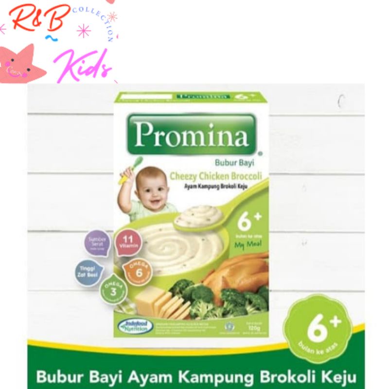 

PROMINA Bubur Bayi Cheezy Chicken Broccoli 120 gr