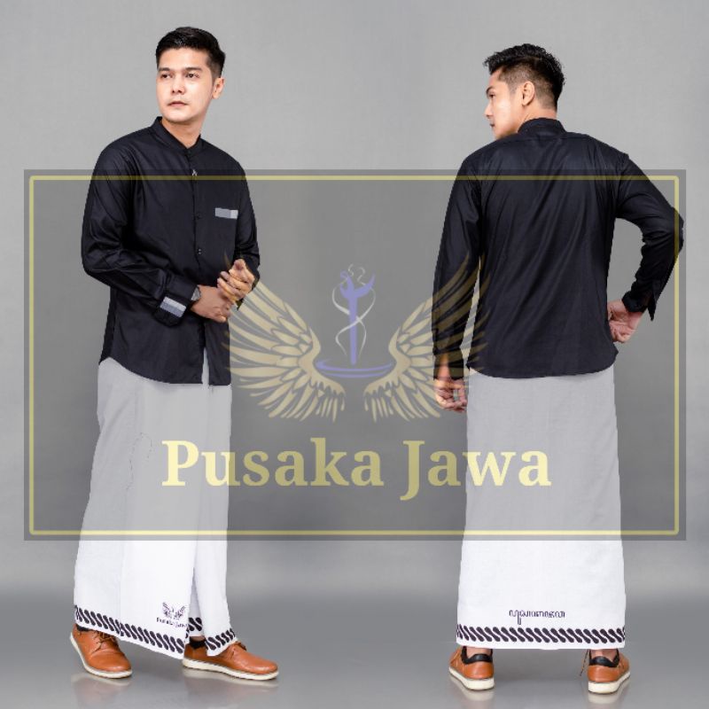 STELAN MUSLIM PRIA (PAKET BAJU KOKO DAN SARUNG)