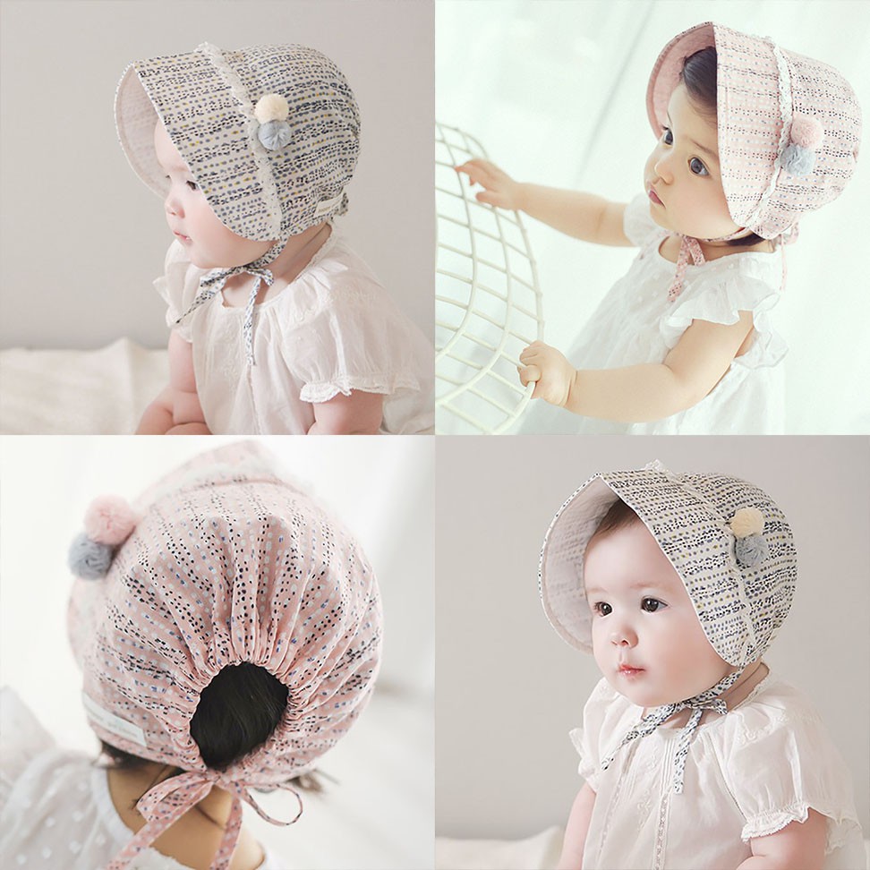 Harmony Bonnet Topi Bayi Perempuan Model Noni Belanda