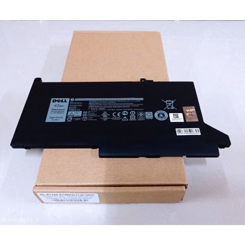 Baterai Dell Latitude E7280 E7480 E7290 E7380 E7390 E7490 DJ1J0