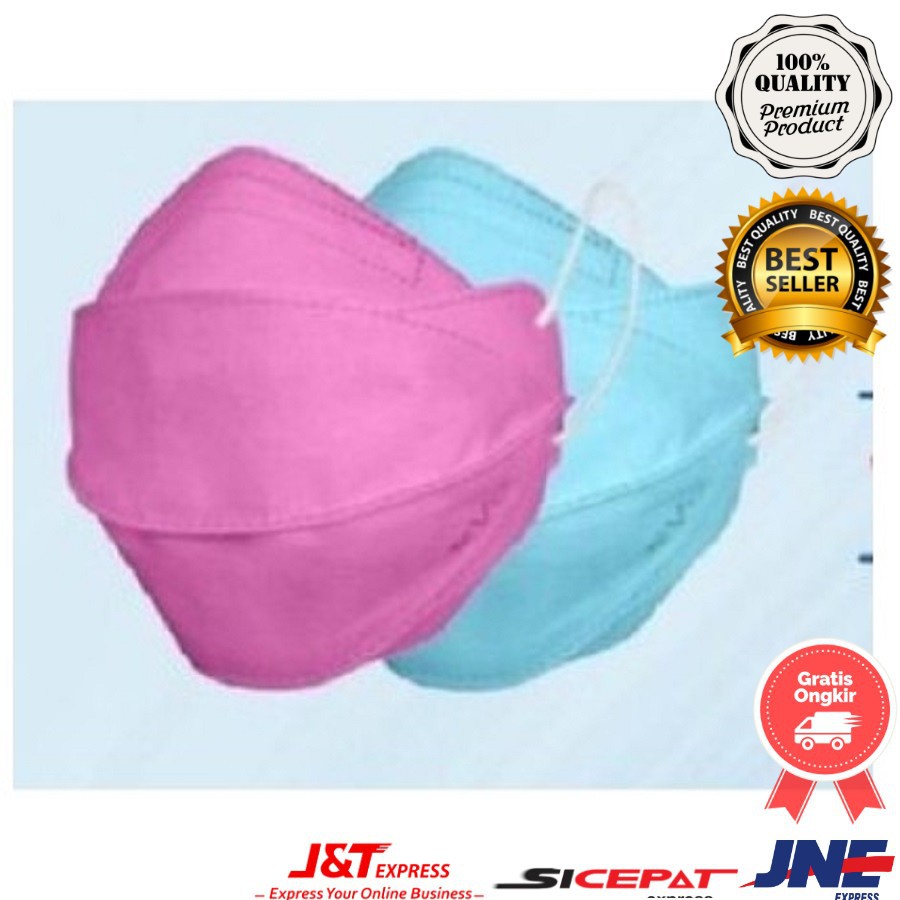 MASKER 4D EARLOOP 3 PLY PREMIUM MASK I-CARE / MASKER FACEMASK EARLOOP 4D 3 PLY PREMIUM MEREK I-CARE