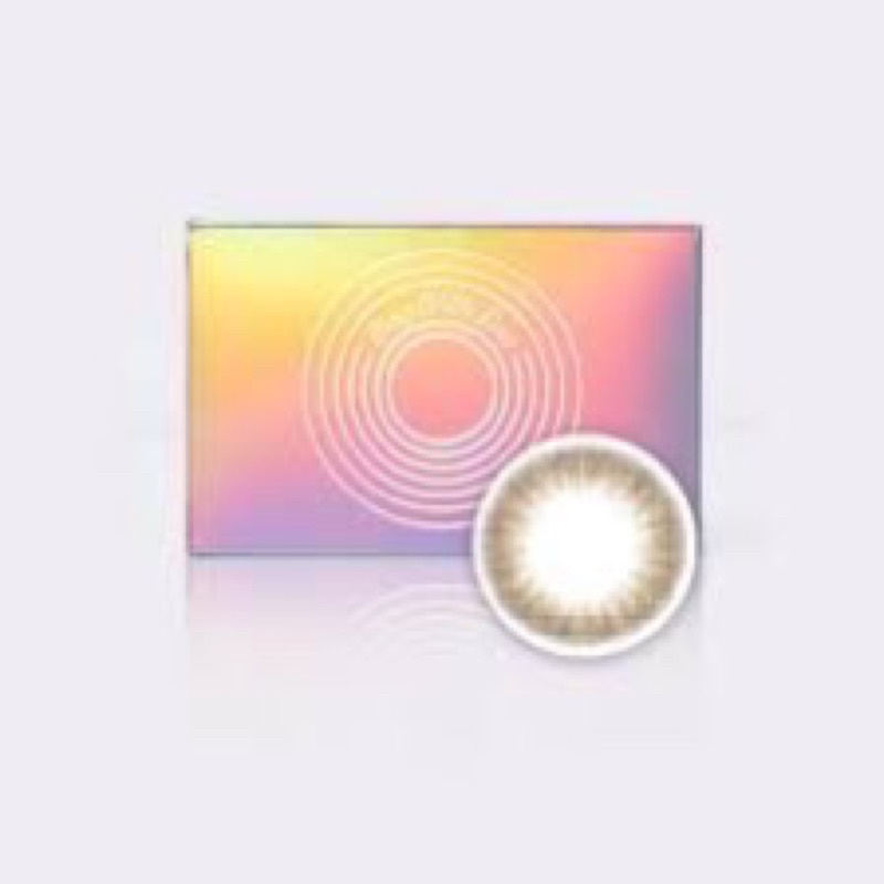 READY STOCK OFFICIAL BTS BOY WITH LUV X MTPR LENS SOUL BROWN - MINUS SOFTLENS