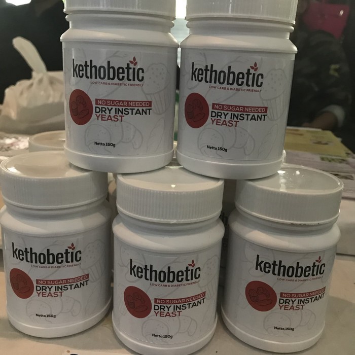 

KETOBETIC dry instant yeast ragi kering tanpa gula 150g