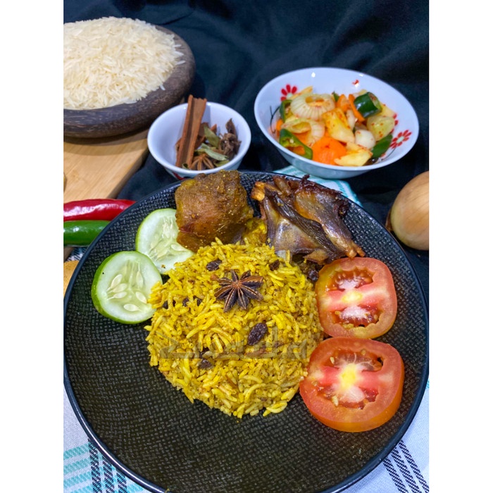 

gr20111r Nasi Kabsah Zyada Beras Bumbu Minyak Samin 400Gr (4-5 Porsi) Sv012Ss