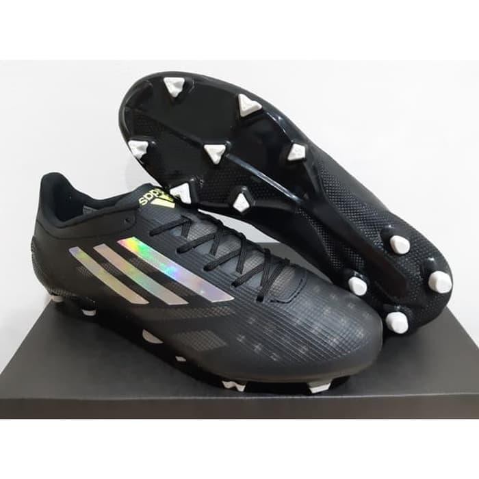 Sepatu Bola - Soccer Adidas F50 X 99.1 Black Stripes Chrome - FG