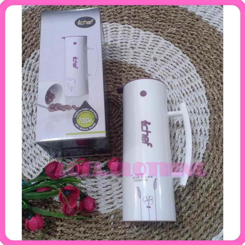 TERMOS VACUM ICHEF 1 LITER - TERMOS AIR PANAS