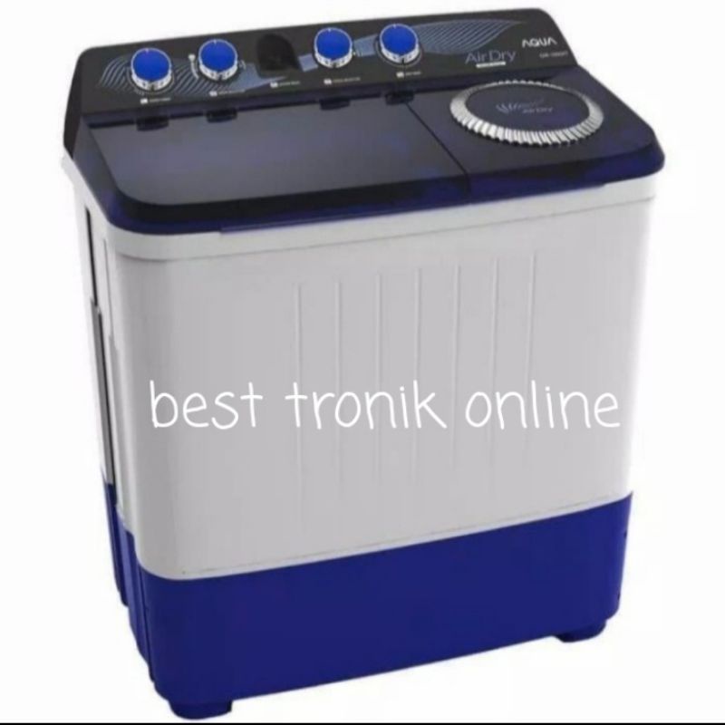 Mesin cuci 2 tabung Aqua QW 1050 XT 10kg