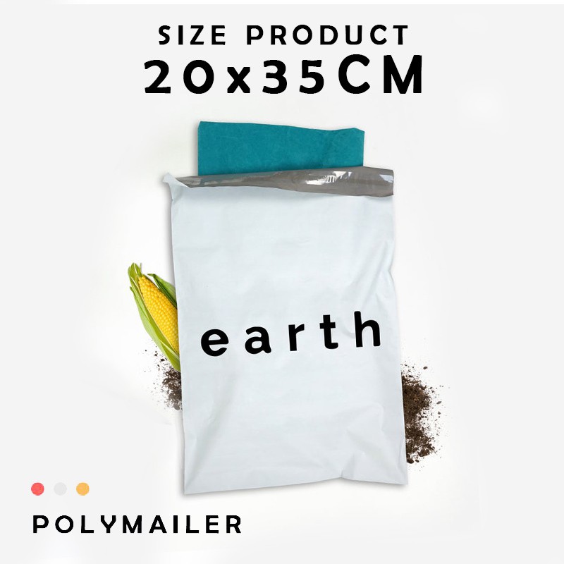 

Plastik Packing Polymailer Warna Putih 20x35 CM Plastik Polymailer Packaging Olshop Murah Amplop