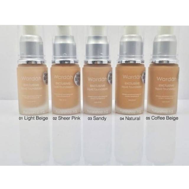 Wardah Exclusive Liquid Foundation